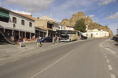 Picture Gallery of Troglodits Town in Sierra Nevada Andalusia Spain