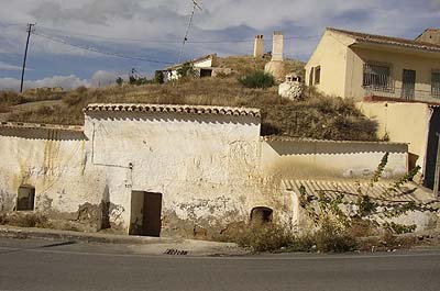 Picture Gallery of Troglodits Town in Sierra Nevada Andalusia Spain