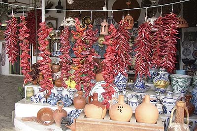 Picture Gallery of Troglodits Town in Sierra Nevada Andalusia Spain