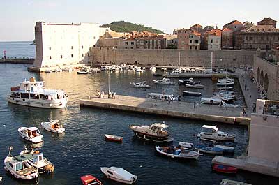 Picture Gallery of Dubrovnik Old City Walls Dalmatia Croatia