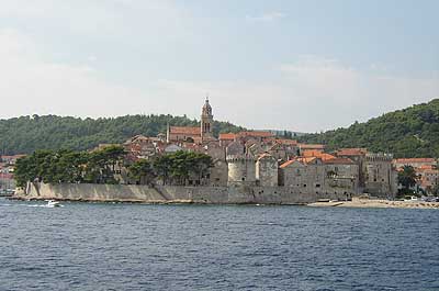 Picture Gallery of Korcula Dalmatia Croatia