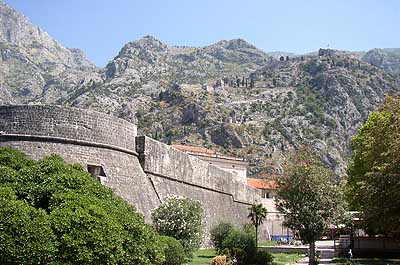 Picture Gallery of Old Road from Cetinje to Kotor Montenegro