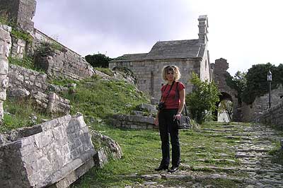Picture Gallery of Old Bar Ruins near Bar Montenegro