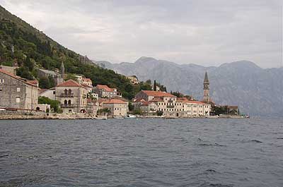 Picture Gallery of Perast Old Baroque City in Boka Kotorska Bay Montenegro