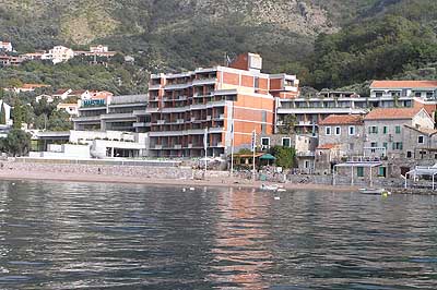 Picture Gallery of Przno Beach in Budvanska Riviera Montenegro