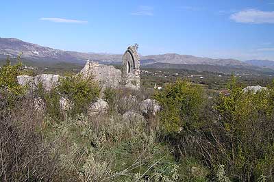 Picture Gallery of Sas Ruins Near Sasko Lake Montenegro