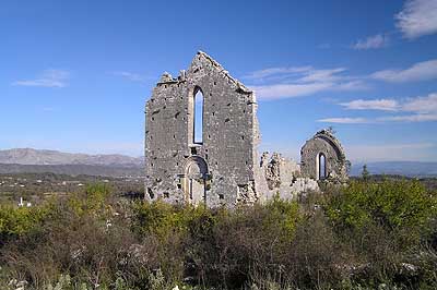Picture Gallery of Sas Ruins Near Sasko Lake Montenegro