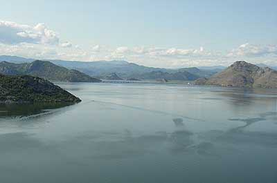 Picture Gallery of Road from Ulcinj to Skadar Lake Montenegro