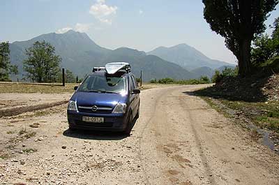 Picture Gallery of Old Road from Virpazar to Bar Montenegro