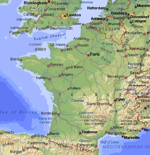 Travel Maps and Plans of Provence France